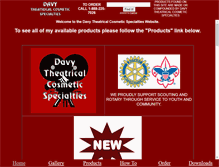 Tablet Screenshot of michaeldavy.com